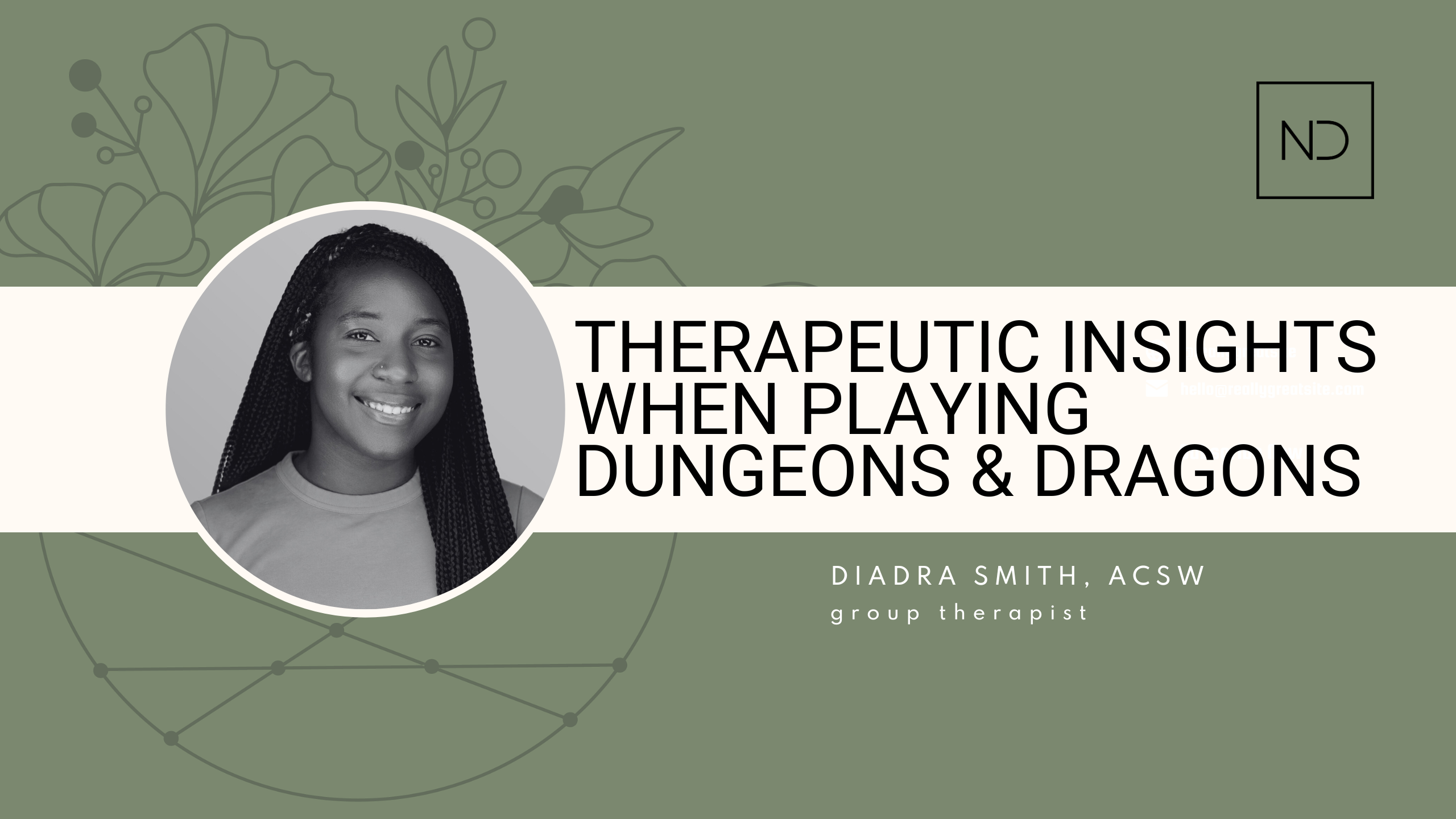 Therapeutic Insights When Playing Dungeons & Dragons
