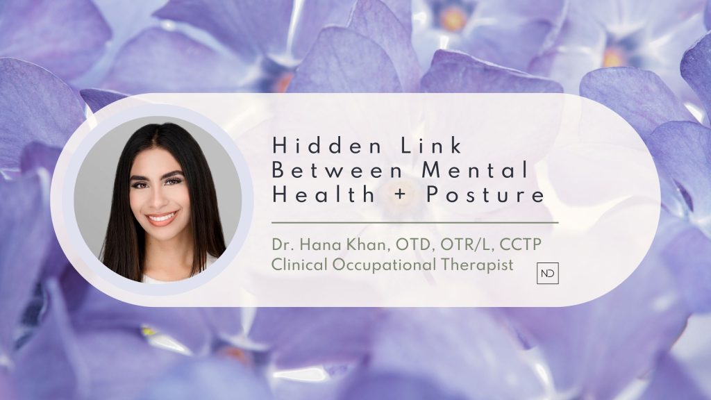 hidden link between mental health + posture