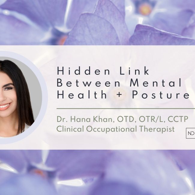 hidden link between mental health + posture