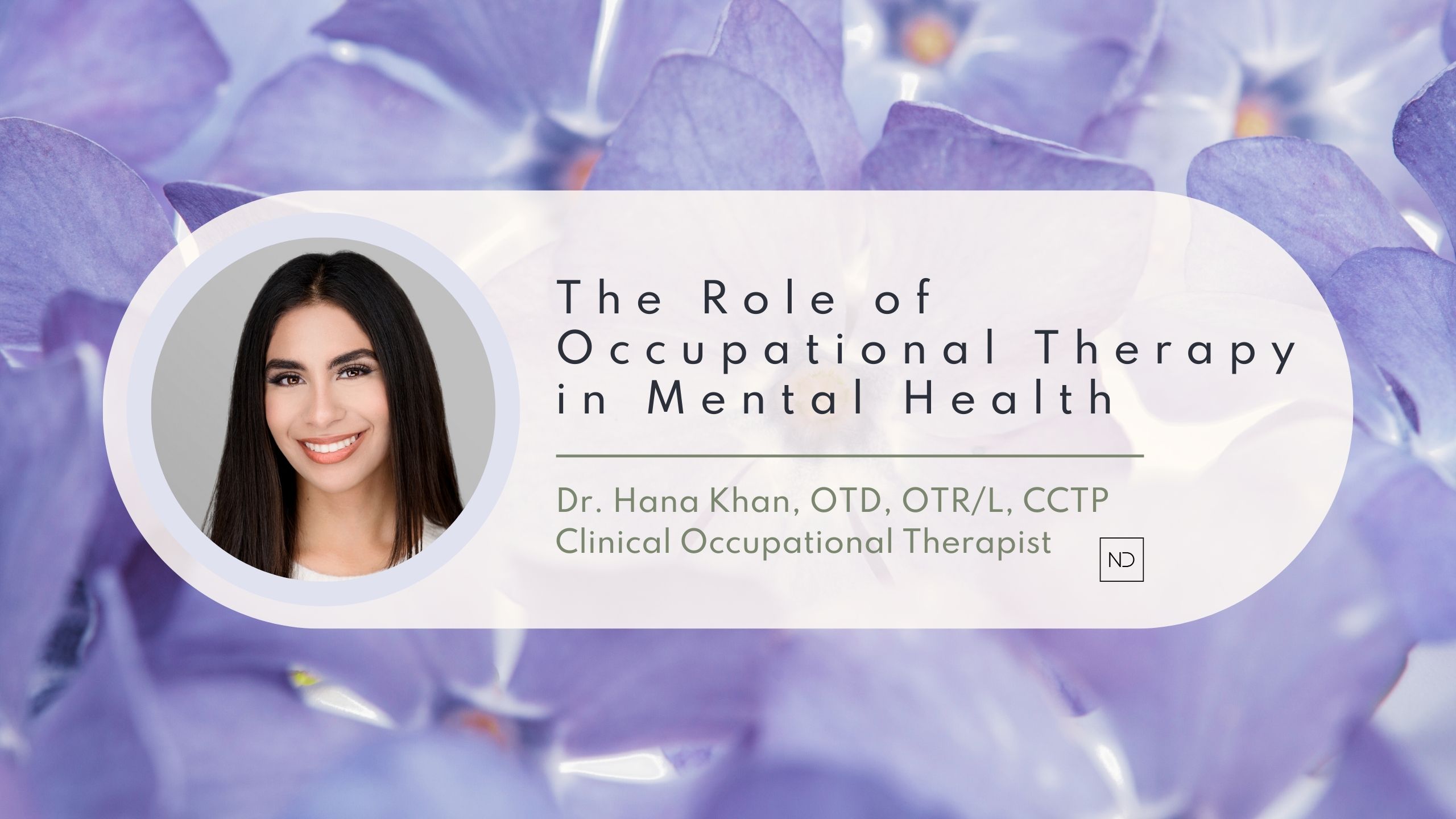 The Role of Occupational Therapy in Mental Health