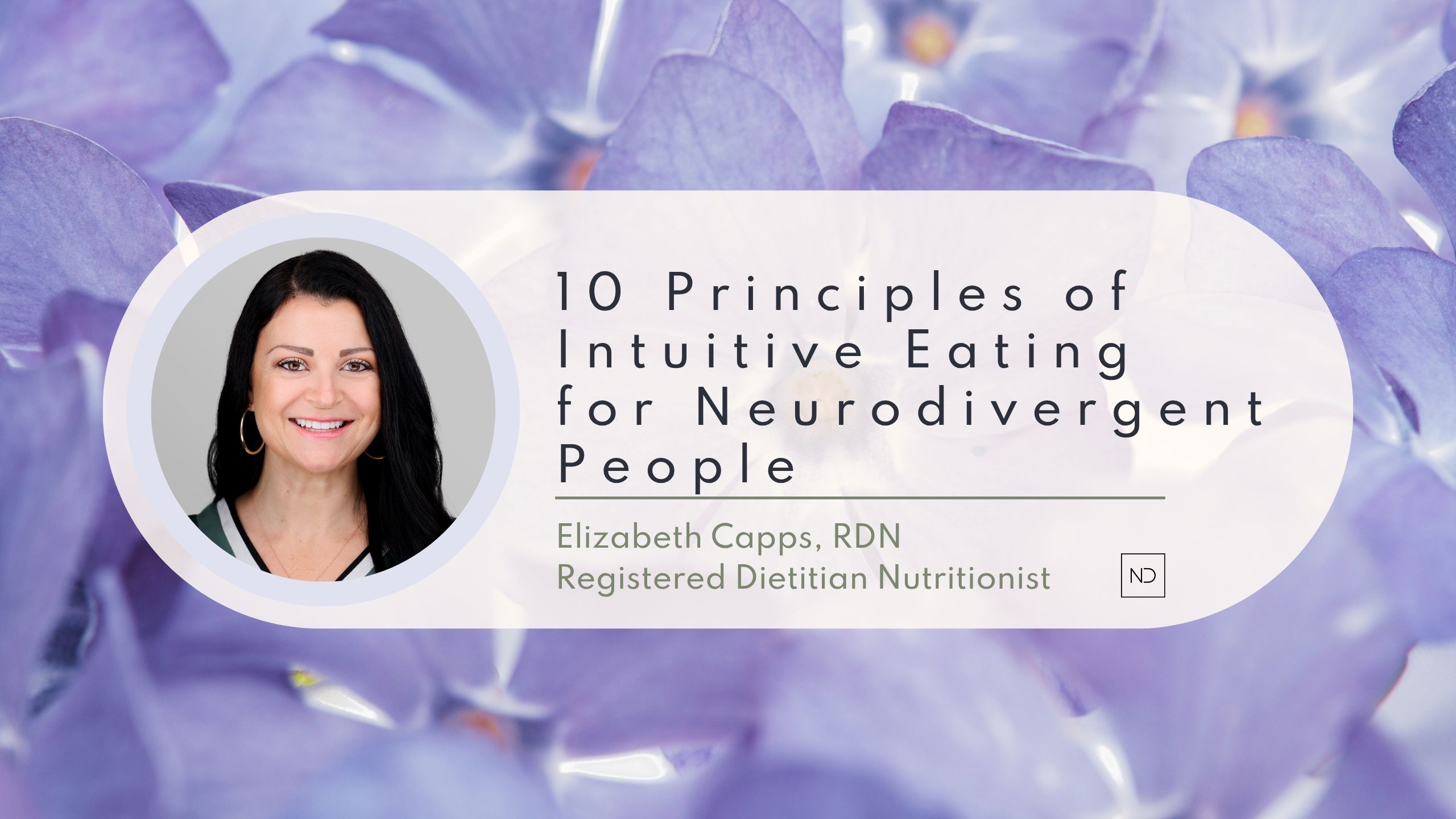 The 10 Principles of Intuitive Eating for Neurodivergent People