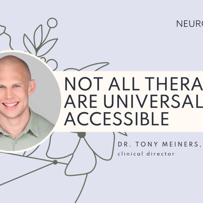 NOT ALL THERAPIES ARE UNIVERSALLY ACCESSIBLE